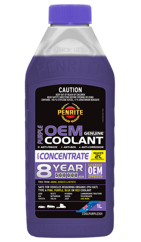 Purple OEM Coolant Concentrate - Penrite 1L