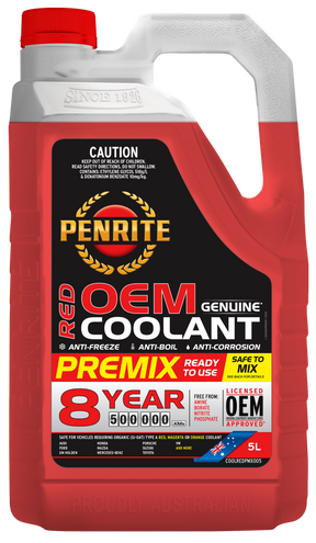Red OEM Coolant Premix - Penrite