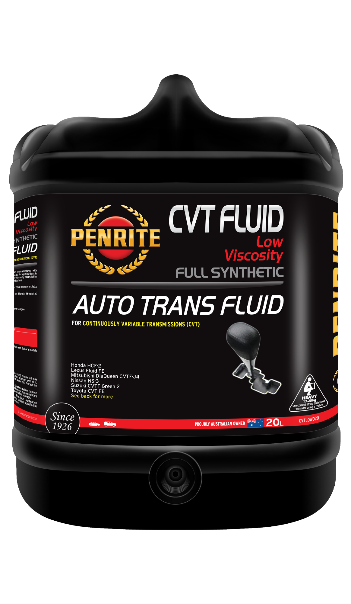 Penrite Full Synthetic Automatic Transmission Fluid LV 4L