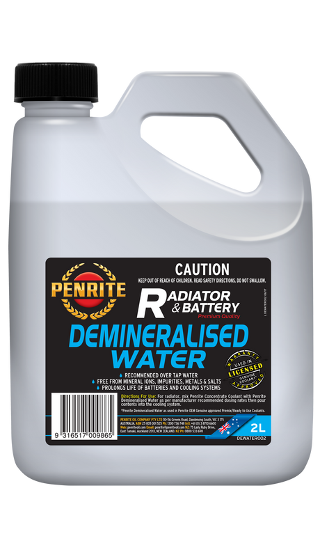 Demineralised Water - Penrite | Universal Auto Spares