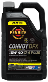 CONVOY DFX 15W-40 (Premium Mineral) - Penrite  4 X 5 Litre (Carton Only) | Universal Auto Spares