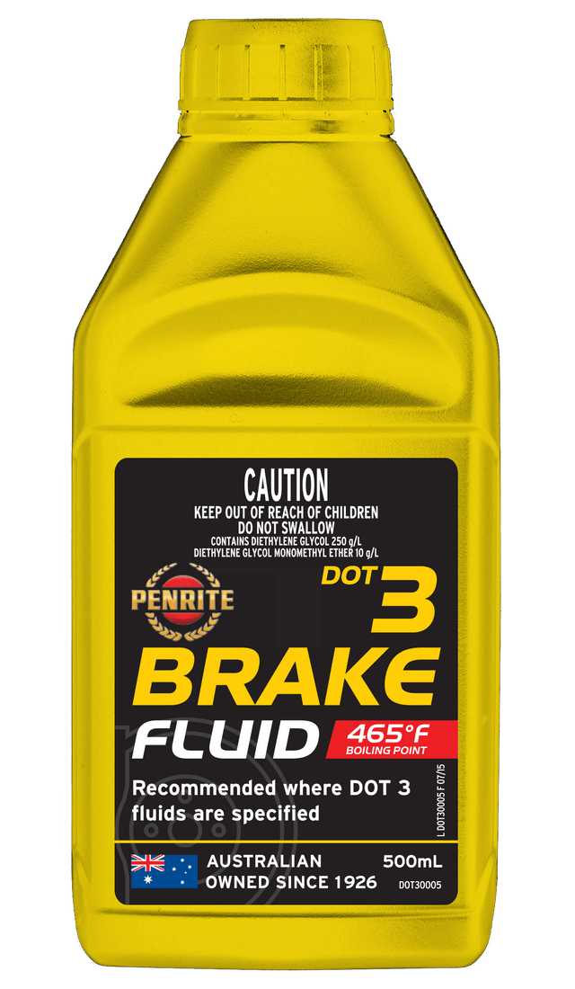 DOT 3 Brake Fluid - Penrite 4L