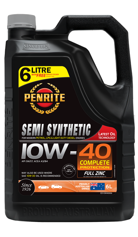 Semi Synthetic 10W-40 - Penrite | Universal Auto Spares