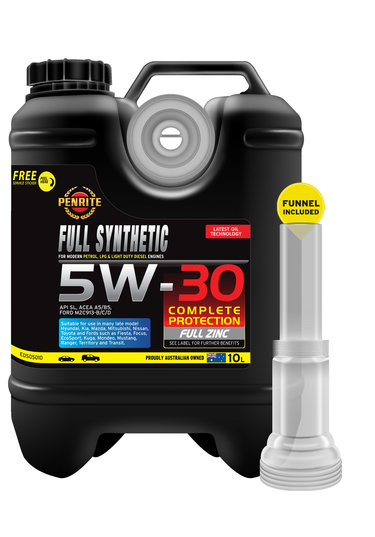 Full Synthetic 5W-30 - Penrite | Universal Auto Spares