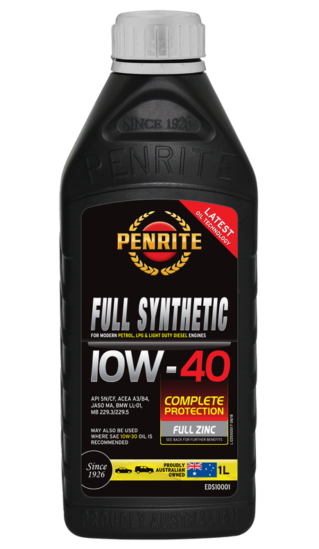 Full Synthetic 10W-40 - Penrite | Universal Auto Spares