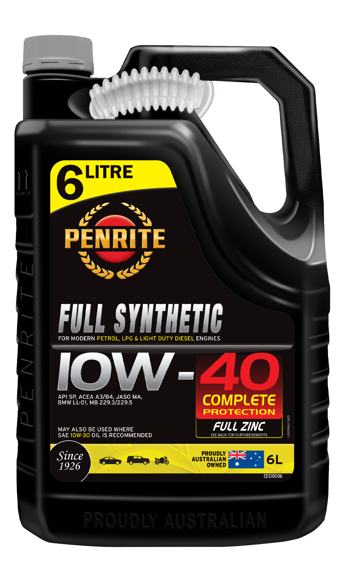 Full Synthetic 10W-40 - Penrite | Universal Auto Spares