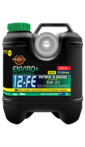 ENVIRO+ 12 FE 5W-30 (FULL SYN) 7L - Penrite