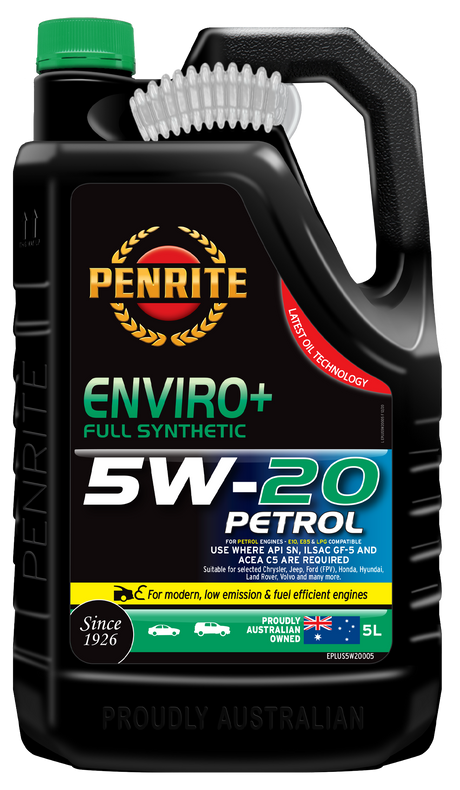 ENVIRO+ 5W-20 (FULL SYN.) - Penrite | Universal Auto Spares