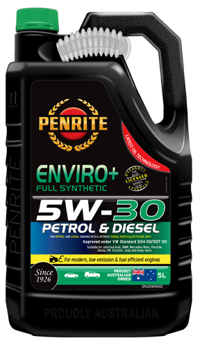 ENVIRO+ 5W-30 (FULL SYN) - Penrite 5L
