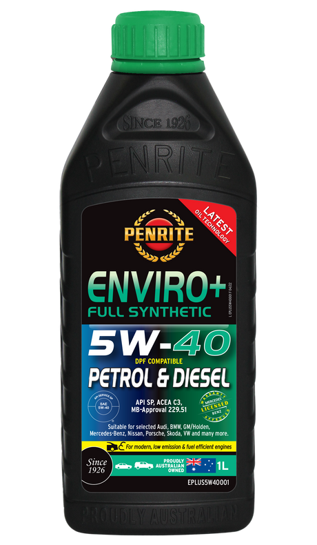 ENVIRO+ 5W-40 (FULL SYN) - Penrite | Universal Auto Spares