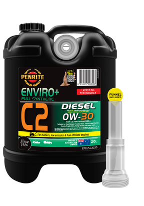 ENVIRO+ C2 0W-30 (FULL SYN) - Penrite 20L