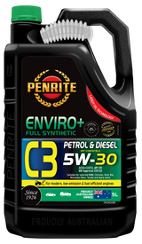ENVIRO+ C3 5W-30 (FULL SYN.) - Penrite | Universal Auto Spares
