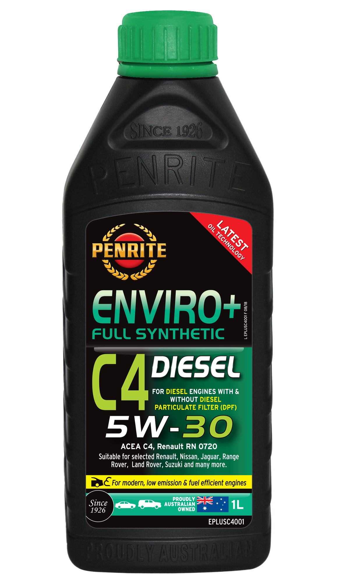 ENVIRO+ C4 5W-30 (FULL SYN) - Penrite | Universal Auto Spares