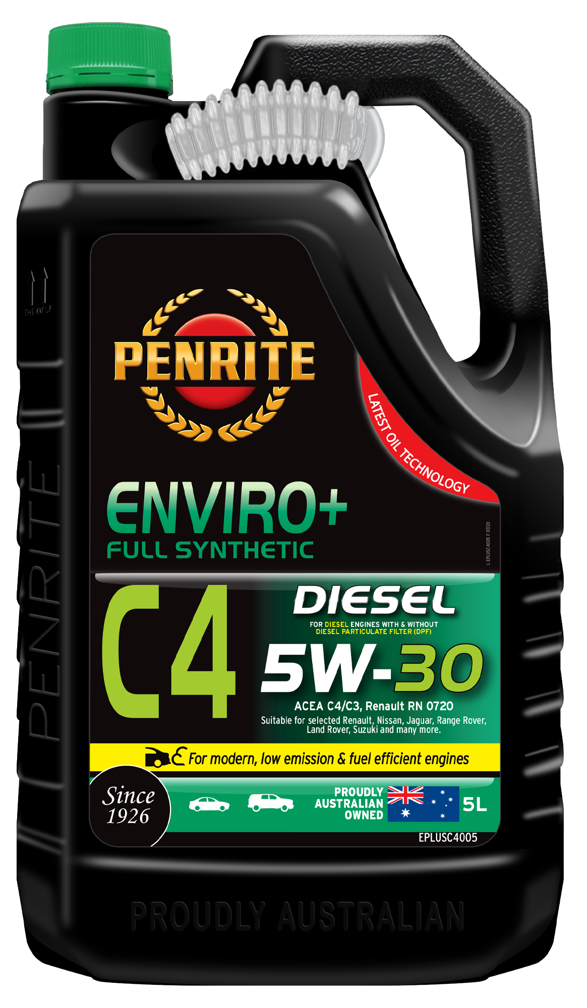 ENVIRO+ C4 5W-30 (FULL SYN) - Penrite | Universal Auto Spares