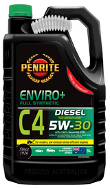 ENVIRO+ C4 5W-30 (FULL SYN) - Penrite | Universal Auto Spares