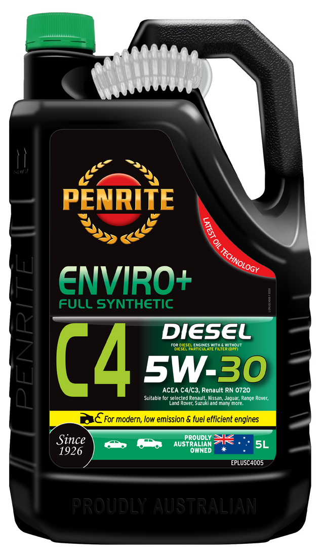 ENVIRO+ C4 5W-30 (FULL SYN) - Penrite | Universal Auto Spares