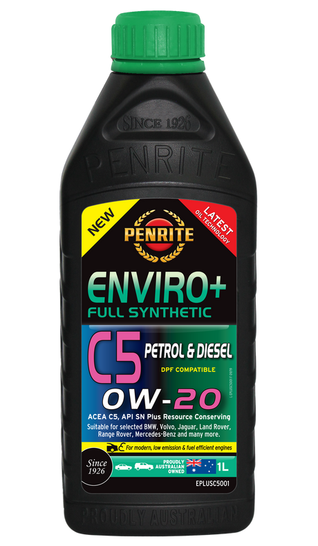 ENVIRO+ C5 0W-20 (FULL SYN) - Penrite | Universal Auto Spares