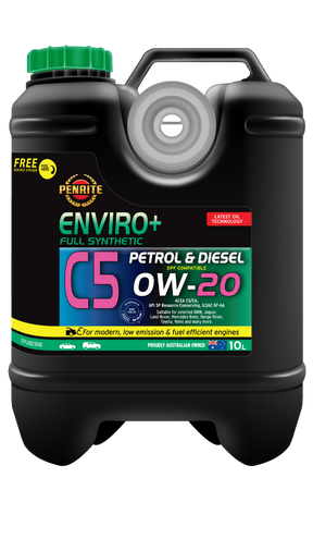 ENVIRO+ C5 0W-20 (FULL SYN) - Penrite 10L