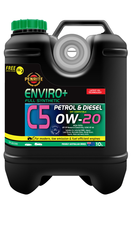 ENVIRO+ C5 0W-20 (FULL SYN) - Penrite | Universal Auto Spares