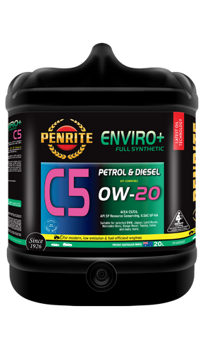 ENVIRO+ C5 0W-20 (FULL SYN) - Penrite 20L
