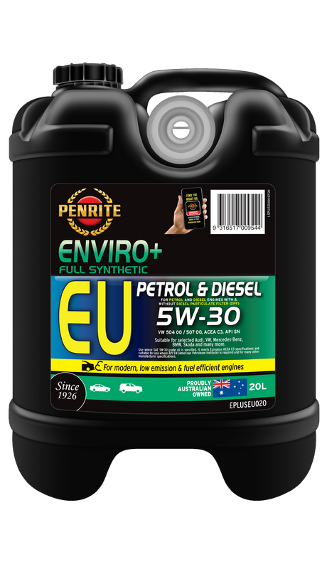 ENVIRO+ EU 5W-30 (FULL SYN) - Penrite | Universal Auto Spares
