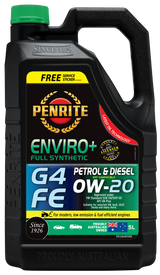 Enviro+ G4 FE 0W-20 (Full SYN) 5L - Penrite | Universal Auto Spares