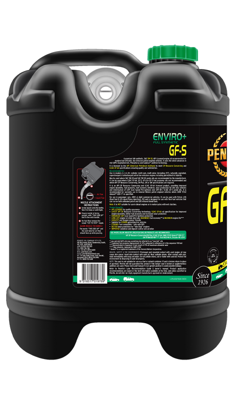 ENVIRO+ GF-S 5W-30 (FULL SYN) - Penrite | Universal Auto Spares