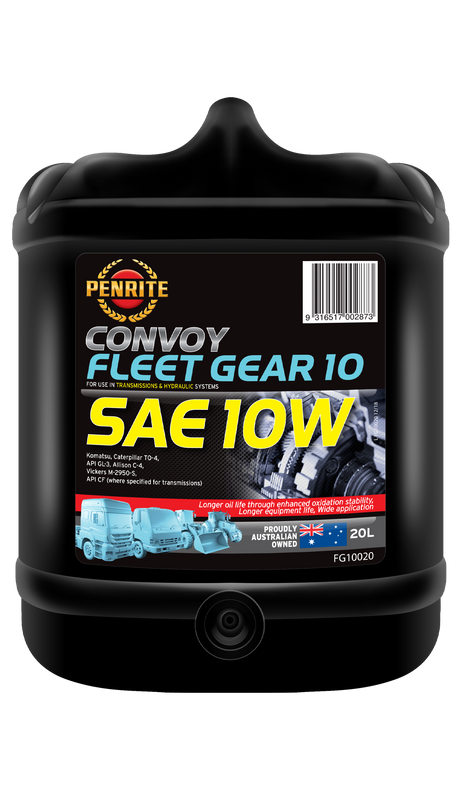 Convoy Fleet Gear 10W (SAE 10) 20L - Penrite