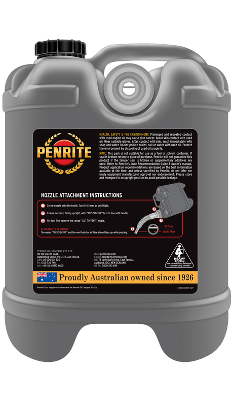 Convoy Fleet Gear 30 (SAE 30) 20L - Penrite