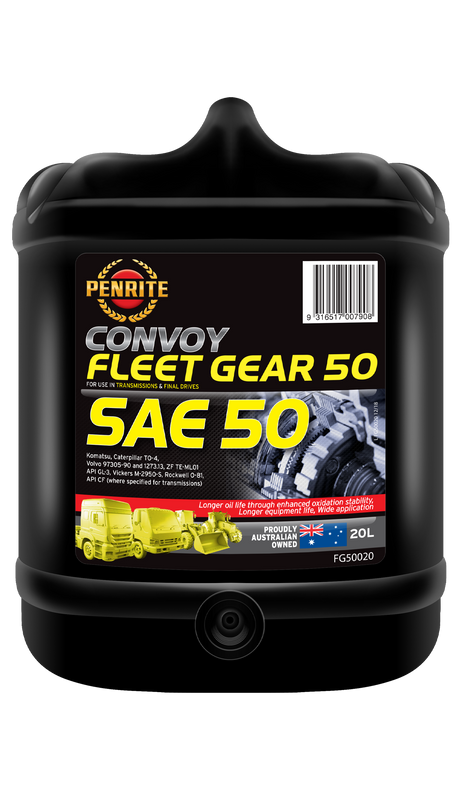 Convoy Fleet Gear 50 (SAE 50) 20L - Penrite