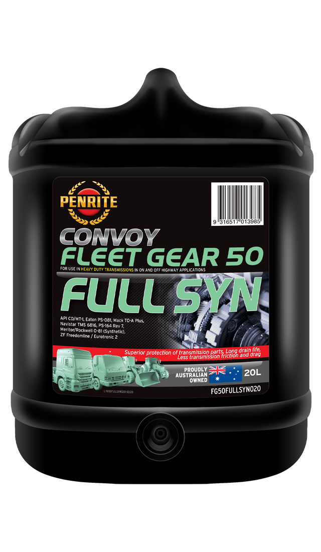 Convoy Fleet Gear 50 Full SYN 20L - Penrite | Universal Auto Spares