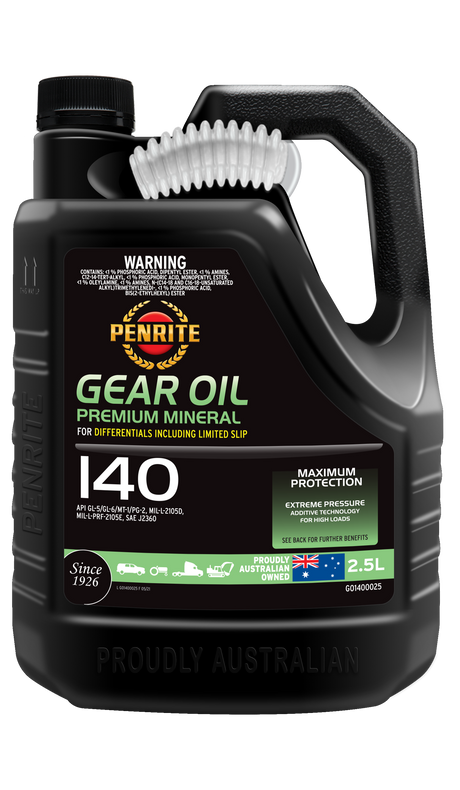 Gear Oil 140 (Mineral) - Penrite | Universal Auto Spares