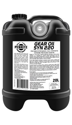 Gear Oil Syn 220 20L - Penrite