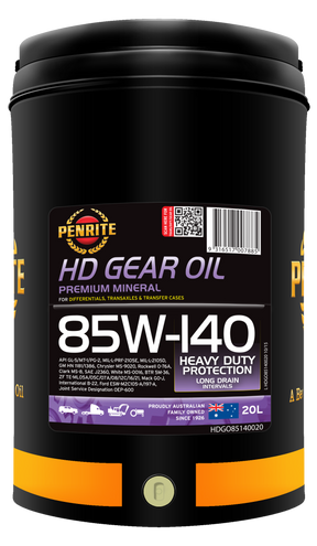HD Gear Oil 85W-140 (Mineral) 20L - Penrite