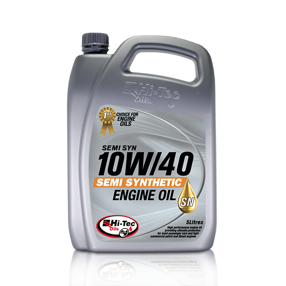 Semi Syn 10W/40 SN/CF - Hi-Tec Oils | Universal Auto Spares