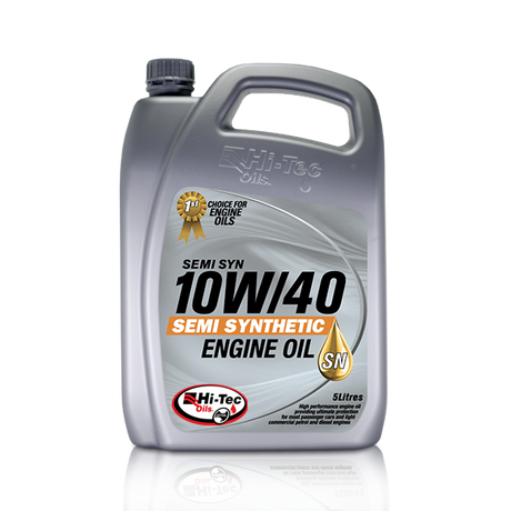 Semi Syn 10W/40 SN/CF - Hi-Tec Oils | Universal Auto Spares