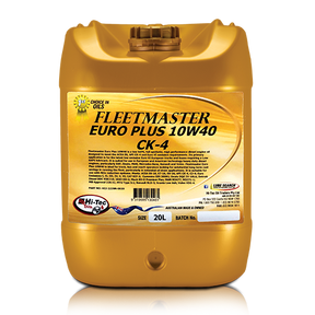 Fleetmaster Euro Plus 10W/40 CK-4 - Hi-Tec Oils