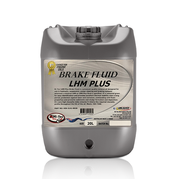 LHM Plus Hydraulic Brake Fluid - Hi-Tec Oils | Universal Auto Spares