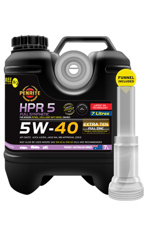 HPR 5 5W-40 (Full Synthetic) - Penrite 7L