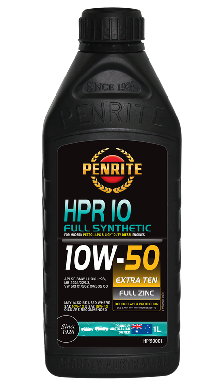 HPR 10 10W-50 (Full Synthetic) - Penrite | Universal Auto Spares