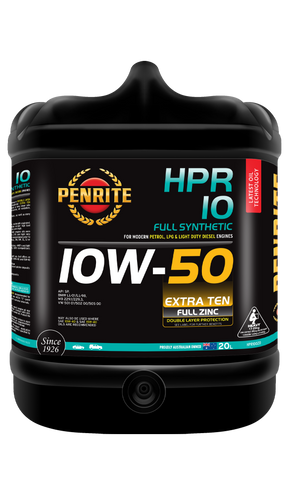 HPR 10 10W-50 (Full Synthetic) - Penrite 20L