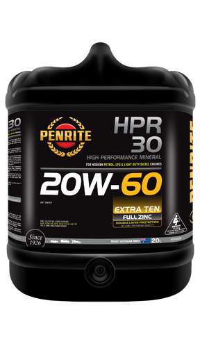 HPR 30 20W-60 (Mineral) - Penrite 20L