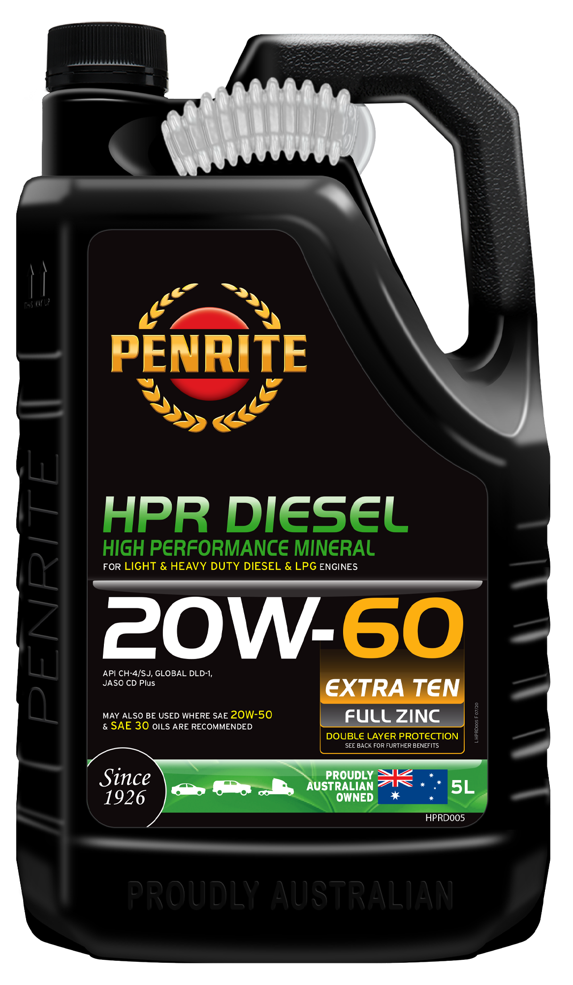 HPR DIESEL 20W-60 (Mineral) - Penrite | Universal Auto Spares
