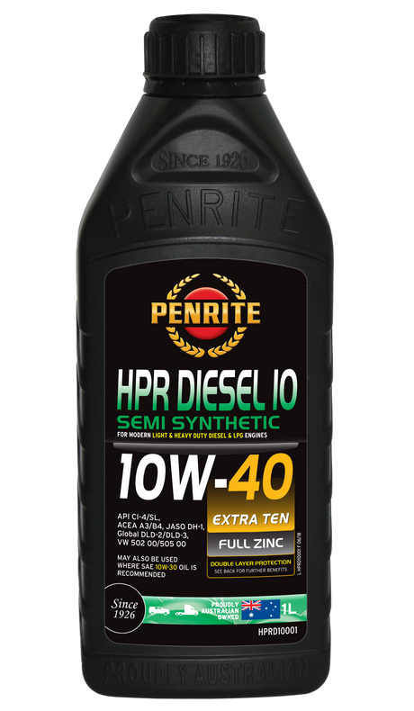 HPR DIESEL 10 10W-40 (SEMI SYN) - Penrite | Universal Auto Spares