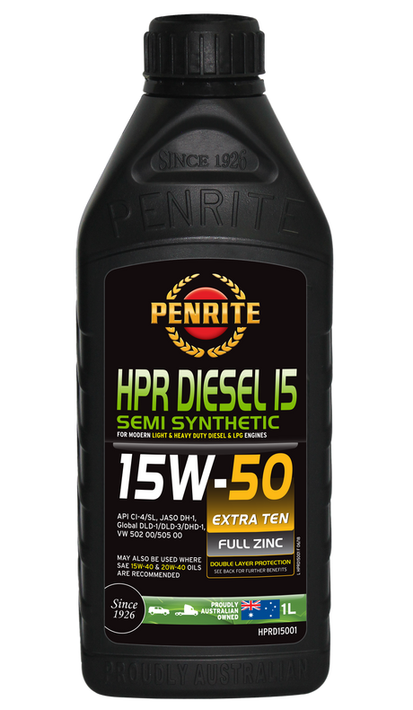 HPR DIESEL 15 15W-50 (SEMI SYN) - Penrite | Universal Auto Spares