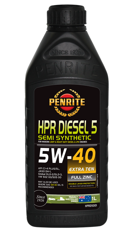 HPR DIESEL 5 5W-40 (SEMI SYN) - Penrite | Universal Auto Spares