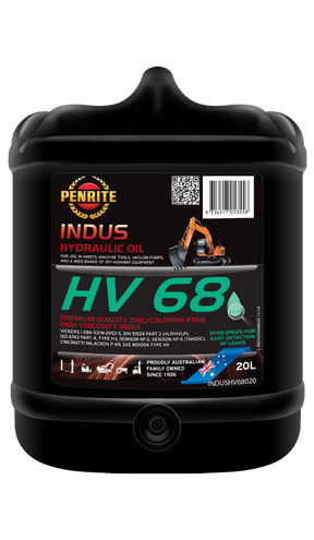 INDUS HV 68 (Zinc Free) 20L - Penrite