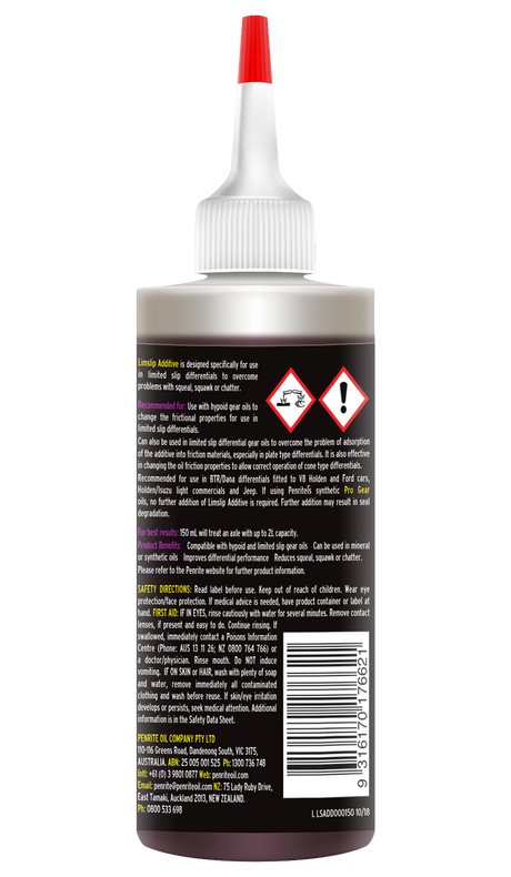 LIMSLIP Additive 150ml - Penrite | Universal Auto Spares