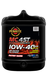 MC-4ST 10W-40 (100% PAO & ESTER) - Penrite 4 X 4 Litre (Carton Only) 20L