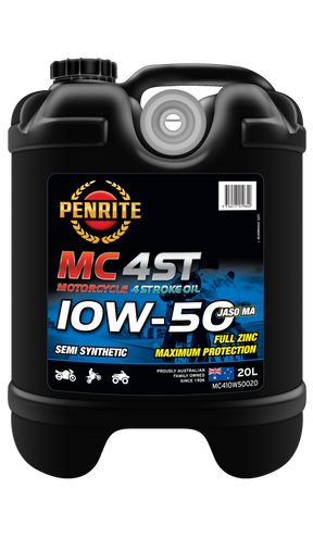 MC-4ST Semi Synthetic 10W-50 - Penrite 4 X 4 Litre (Carton Only) 20L